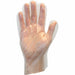 Safety Zone Clear Powder Free Polyethylene Gloves