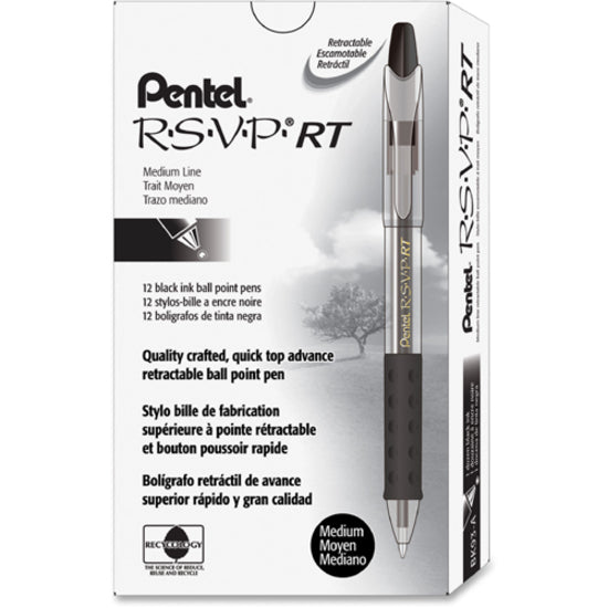 Pentel Recycled Retractable R.S.V.P. Pens