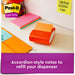 Post-it® Super Sticky Dispenser Notes - Energy Boost Color Collection