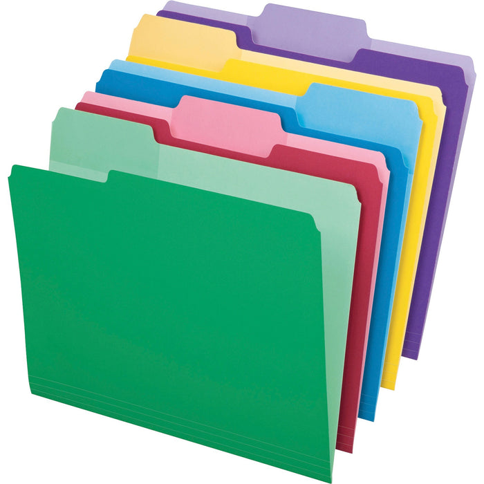 Pendaflex 1/3 Tab Cut Letter Recycled Top Tab File Folder