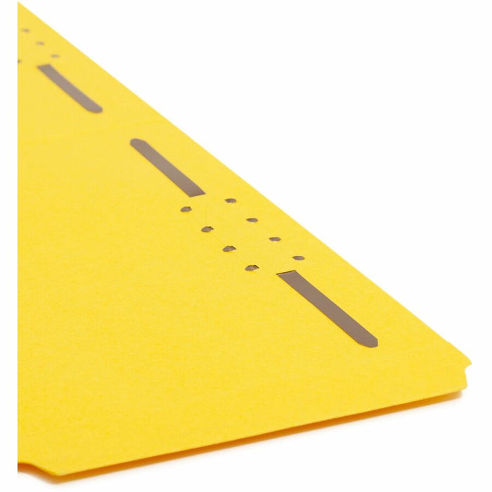 Smead Colored 1/3 Tab Cut Legal Recycled Fastener Folder