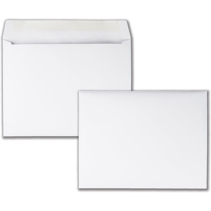 Quality Park 9 x 12 Booklet Envelopes with Deeply Gummed Flap and Open Side