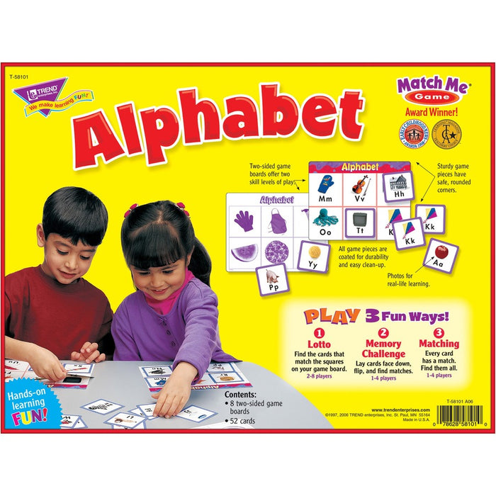 Trend Match Me Alphabet Learning Game