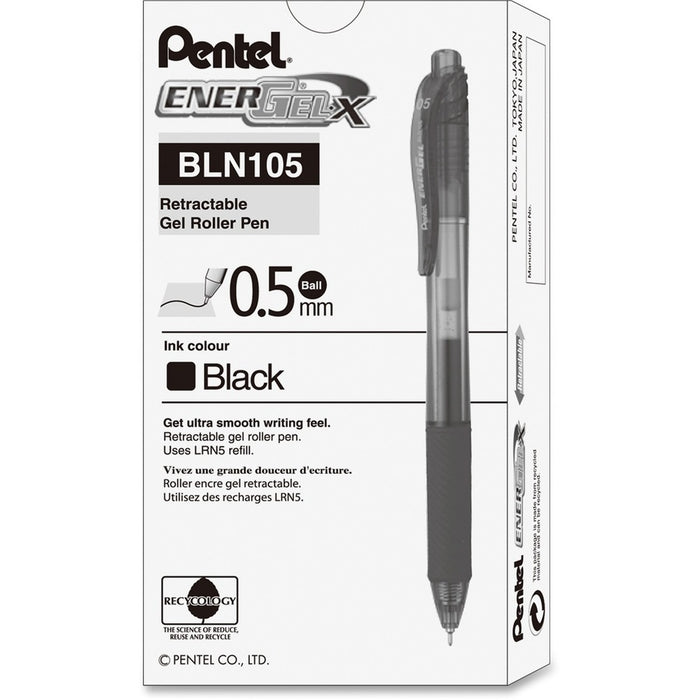 Pentel EnerGel-X Retractable Gel Pens
