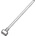 Rubbermaid Commercial Gripper 60" Vinyl/Aluminum Wet Mop Handle