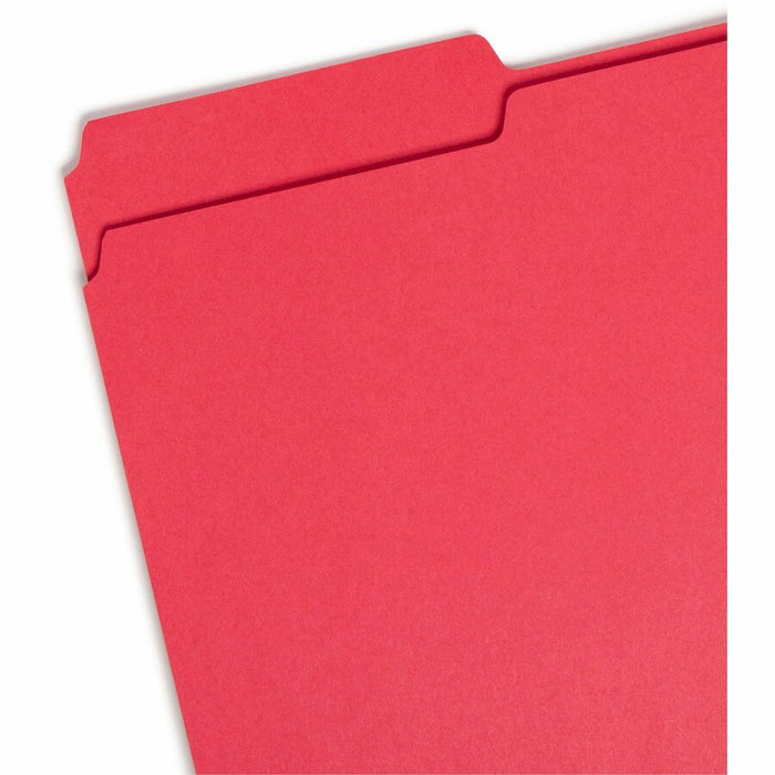 Smead Colored 1/3 Tab Cut Legal Recycled Top Tab File Folder