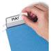 Smead Protab® Filing System with 20 Letter Size Hanging File Folders, 24 ProTab 1/3-Cut Tab labels, and 1 eraser (64210)