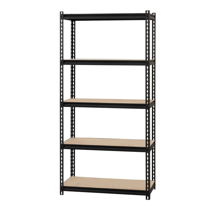 Lorell 2,300 lb Capacity Riveted Steel Shelving