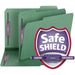 Smead Colored 1/3 Tab Cut Letter Recycled Fastener Folder