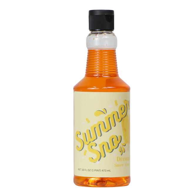 Summer Sno Syrup (PINT) Dreamsicle 6ct