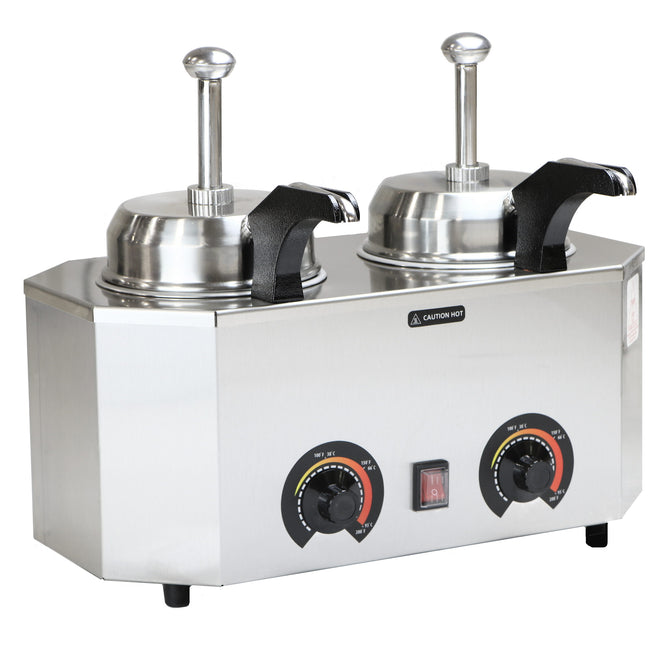 Pro-Deluxe Dual Warmer w/frontside heated pumps
