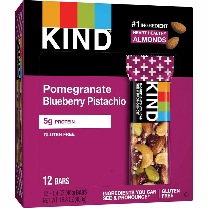 KIND Pomegranate Blueberry Pistachio Nut Bars