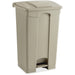 Safco Plastic Step-on Waste Receptacle