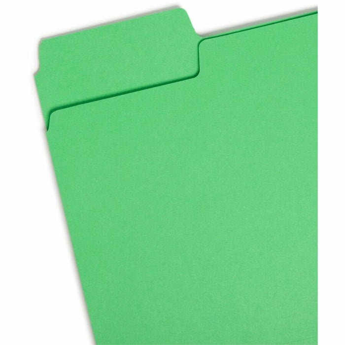 Smead SuperTab 1/3 Tab Cut Letter Recycled Top Tab File Folder