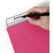 Smead Protab® Filing System with 20 Letter Size Hanging File Folders, 24 ProTab 1/3-Cut Tab labels, and 1 eraser (64197)