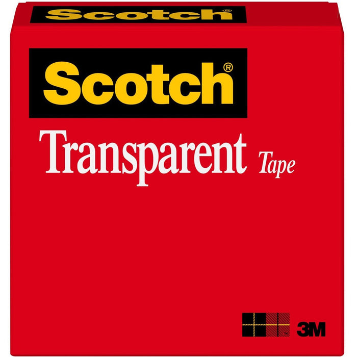 Scotch Transparent Tape - 3/4"W