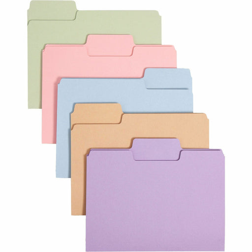 Smead SuperTab 1/3 Tab Cut Letter Recycled Top Tab File Folder