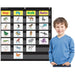 Teacher Created Resources Black 7 Pocket Chart