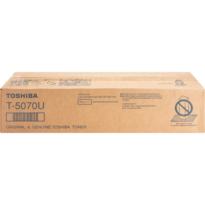 Toshiba T5070U Original Laser Toner Cartridge - Black - 1 Each