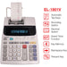 Sharp EL-1801V 12 Digit Printing Calculator