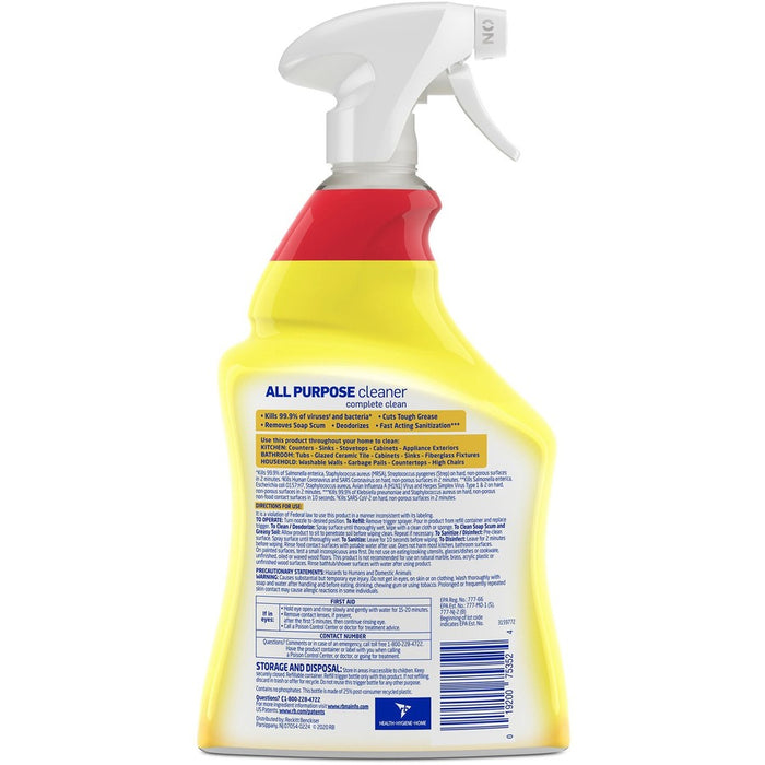 Lysol Lemon All Purpose Cleaner