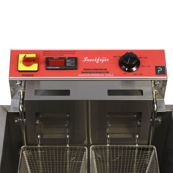 Parafryer 5500 Electric Snack Deep Fryer (240V)-Digital