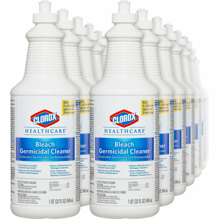 Clorox Healthcare Pull-Top Bleach Germicidal Cleaner