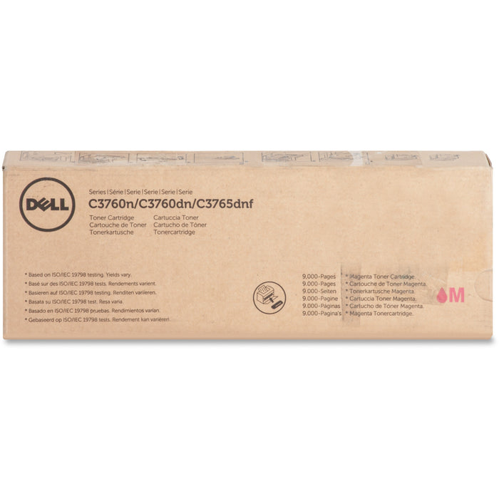 Dell Original Extra High Yield Laser Toner Cartridge - Magenta - 1 Each