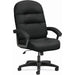 HON Pillow-Soft Executive High-Back Chair | Fixed Arms | Black Fabric