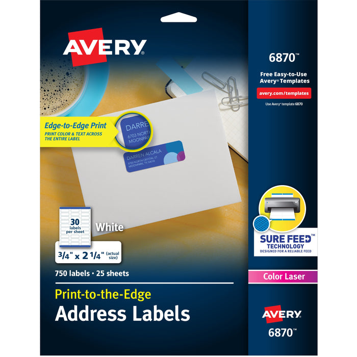 Avery® Print-to-the-Edge Copier Address Labels