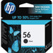 HP 56 (C6656AN) Original Inkjet Ink Cartridge - Black - 1 Each