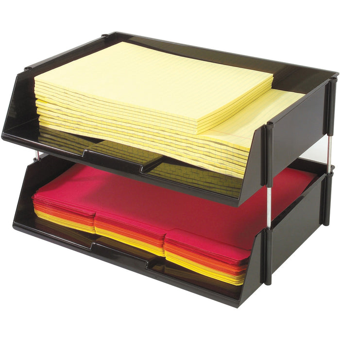 Deflecto Industrial Tray Side-Load Stacking Tray