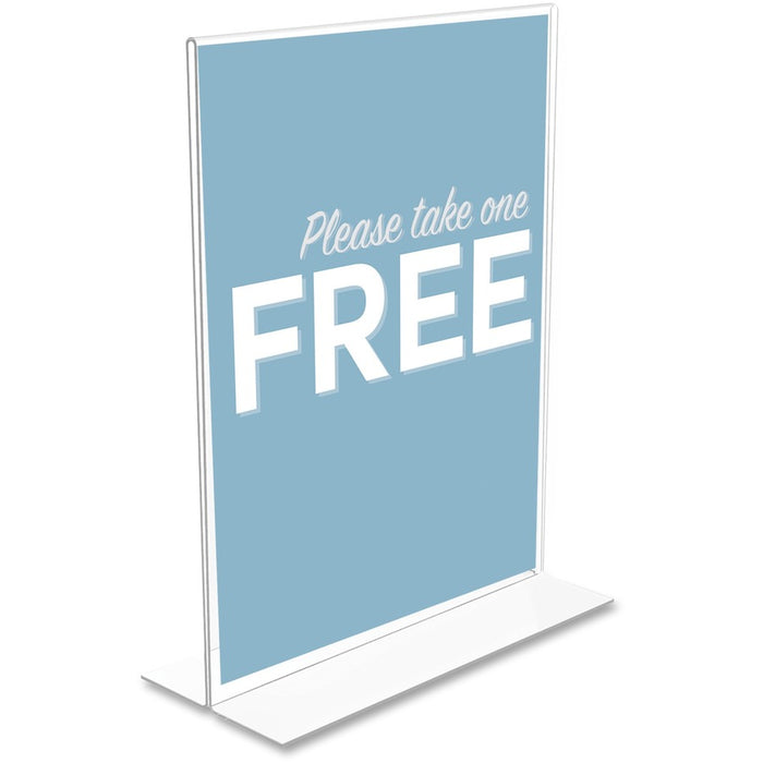 Deflecto Classic Image Double-Sided Sign Holder