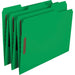 Smead Colored 1/3 Tab Cut Letter Recycled Fastener Folder