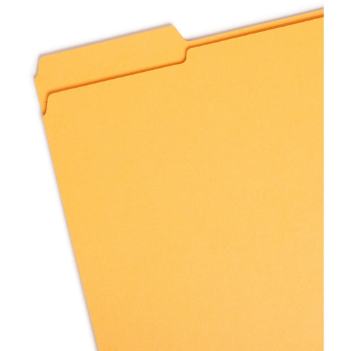 Smead Colored 1/3 Tab Cut Letter Recycled Top Tab File Folder