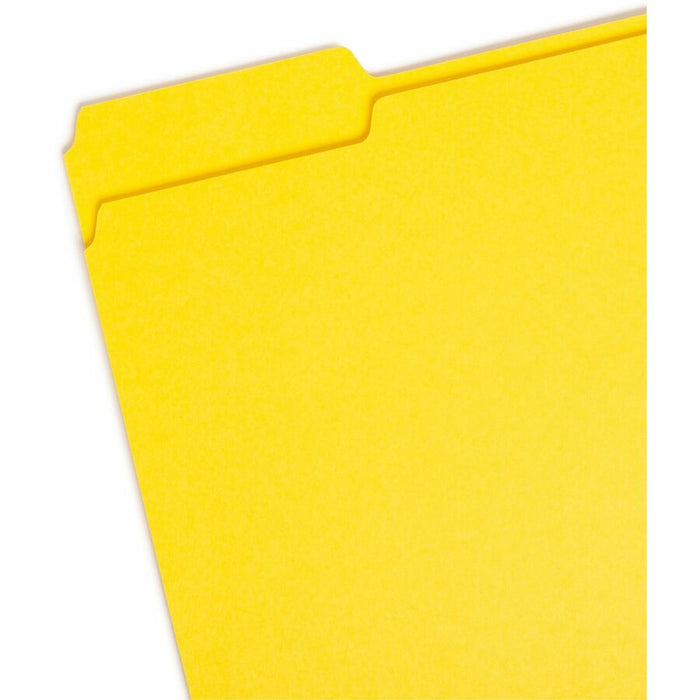 Smead Colored 1/3 Tab Cut Letter Recycled Top Tab File Folder