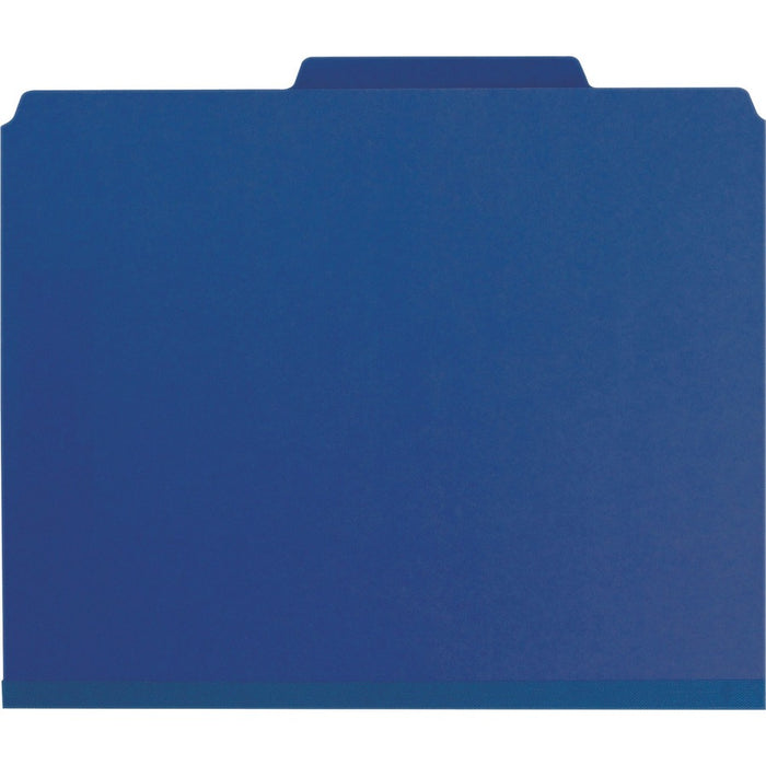 Smead SafeSHIELD 2/5 Tab Cut Letter Recycled Classification Folder