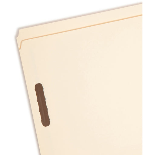 Smead Straight Tab Cut Letter Recycled Fastener Folder