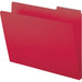 Smead Colored 1/3 Tab Cut Letter Recycled Top Tab File Folder