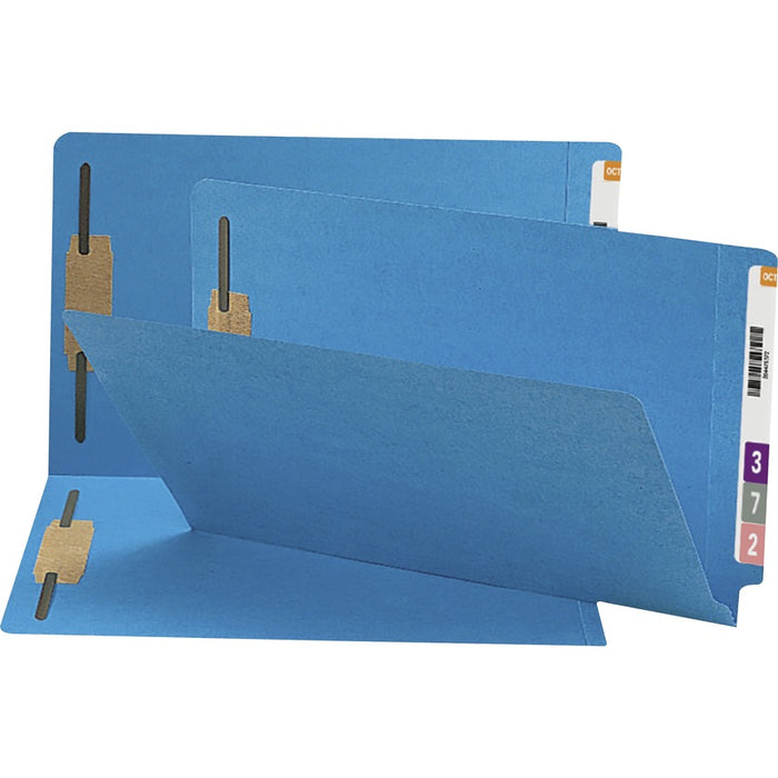 Smead Shelf-Master Straight Tab Cut Legal Recycled Fastener Folder