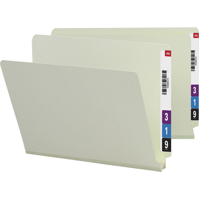 Smead Straight Tab Cut Legal Recycled Top Tab File Folder