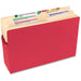 Smead Colored Straight Tab Cut Legal Recycled File Pocket