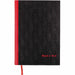 Black n' Red Casebound Ruled Notebooks - A4