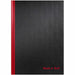 Black n' Red Casebound Ruled Notebooks - A4