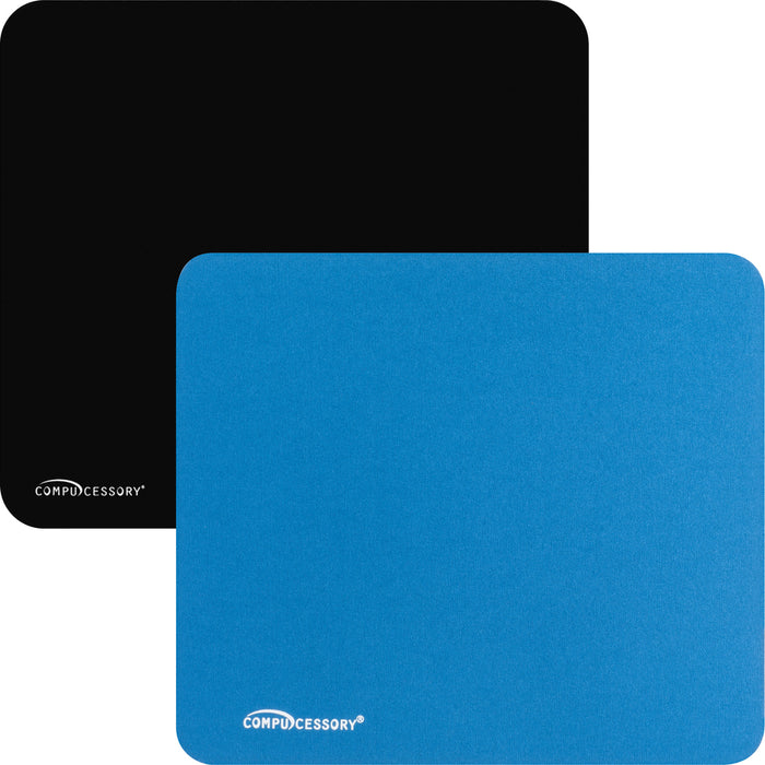 Compucessory Smooth Cloth Nonskid Mouse Pads