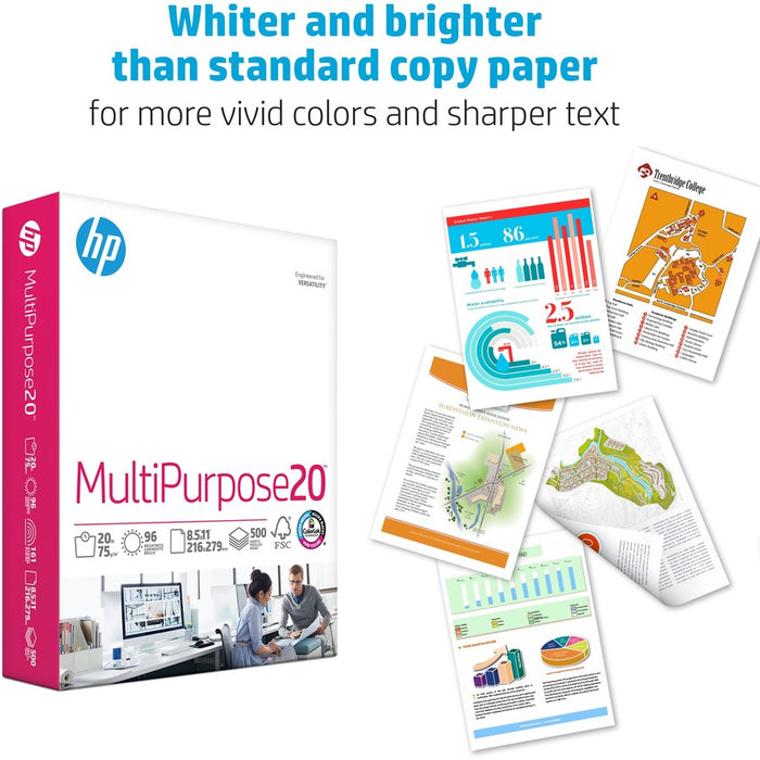 HP Papers Multipurpose20 Copy Paper - White