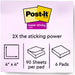 Post-it® Super Sticky Lined Notes - Oasis Color Collection