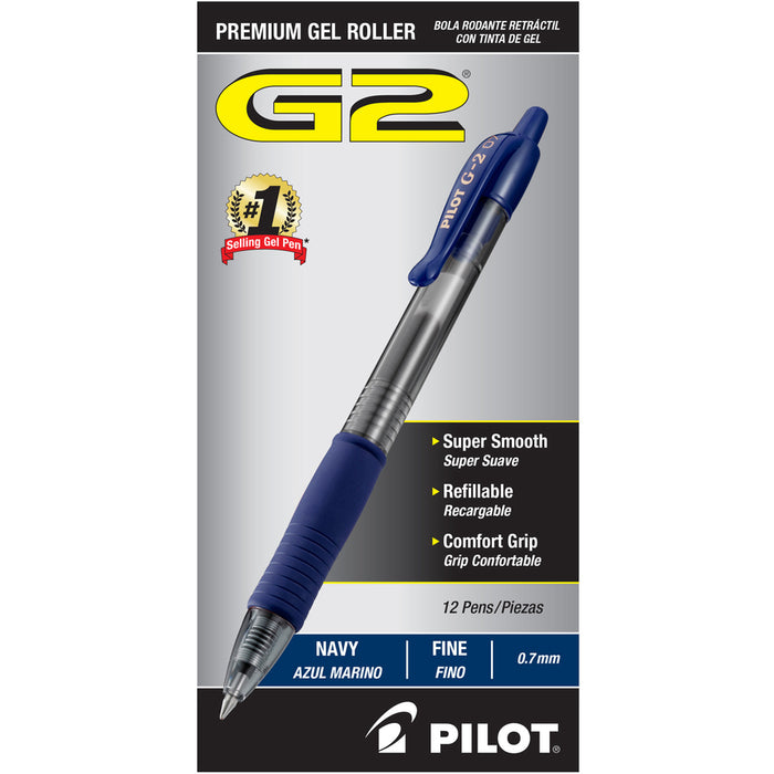 Pilot G2 Retractable Gel Ink Rollerball Pens