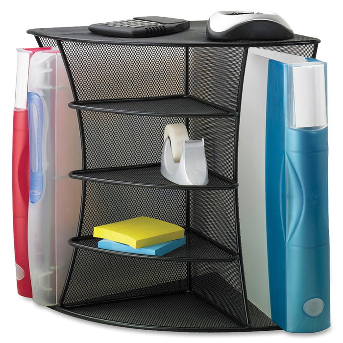 Safco Onyx Mesh Corner Organizer