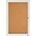 Quartet Enclosed Bulletin Board for Indoor Use